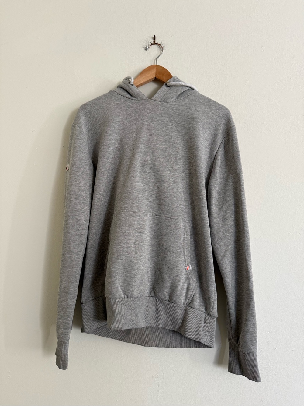 Superdry Men's Gray Hooded Sweatshirt - Heather Gray